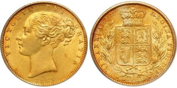 1 Sovereign Regno Unito di Gran Bretagna e Irlanda (1801-1922) Oro Vittoria (1819 - 1901)