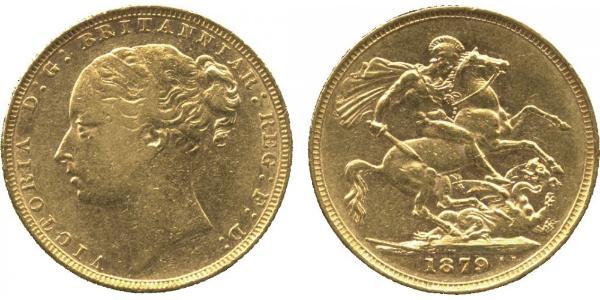 1 Sovereign Regno Unito di Gran Bretagna e Irlanda (1801-1922) Oro Vittoria (1819 - 1901)