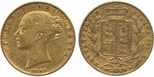 1 Sovereign Regno Unito di Gran Bretagna e Irlanda (1801-1922) Oro Vittoria (1819 - 1901)