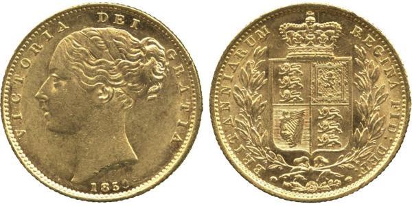 1 Sovereign Regno Unito di Gran Bretagna e Irlanda (1801-1922) Oro Vittoria (1819 - 1901)