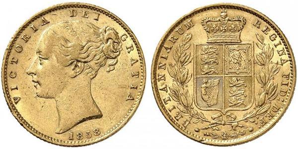 1 Sovereign Regno Unito di Gran Bretagna e Irlanda (1801-1922) Oro Vittoria (1819 - 1901)