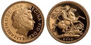 1 Sovereign Reino Unido Oro Isabel II (1926-2022)