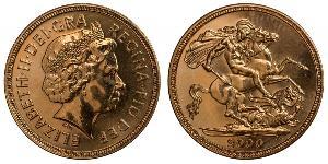 1 Sovereign Reino Unido Oro Isabel II (1926-2022)
