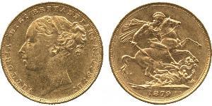 1 Sovereign Reino Unido de Gran Bretaña e Irlanda (1801-1922) Oro Victoria (1819 - 1901)