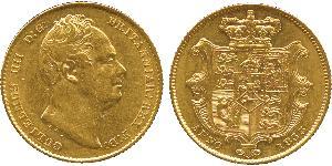 1 Sovereign Reino Unido de Gran Bretaña e Irlanda (1801-1922) Oro Guillermo IV (1765-1837)