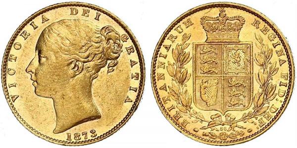 1 Sovereign Reino Unido de Gran Bretaña e Irlanda (1801-1922) Oro Victoria (1819 - 1901)