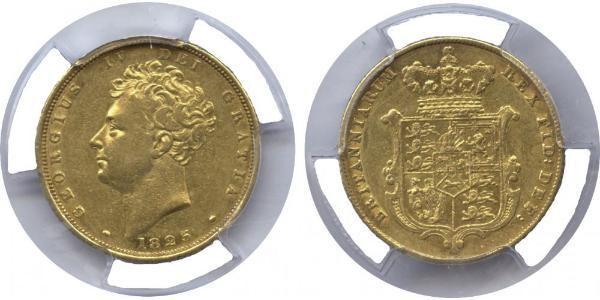 1 Sovereign Reino Unido de Gran Bretaña e Irlanda (1801-1922) Oro Jorge IV (1762-1830)