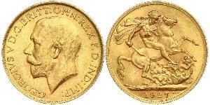 1 Sovereign Sudáfrica Oro Jorge V (1865-1936)