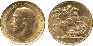 1 Sovereign Sudáfrica Oro Jorge V (1865-1936)