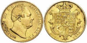 1 Sovereign 大不列颠及爱尔兰联合王国 (1801 - 1922) 金 威廉四世 (英國)