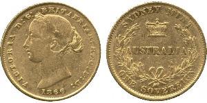 1 Sovereign 澳大利亚 金 维多利亚 (英国君主)