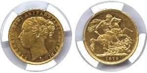 1 Sovereign 澳大利亚 金 维多利亚 (英国君主)
