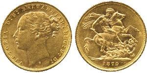 1 Sovereign 澳大利亚 金 维多利亚 (英国君主)
