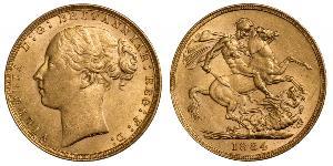 1 Sovereign 澳大利亚 金 维多利亚 (英国君主)