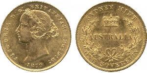1 Sovereign 澳大利亚 金 维多利亚 (英国君主)