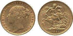 1 Sovereign 澳大利亚 金 维多利亚 (英国君主)