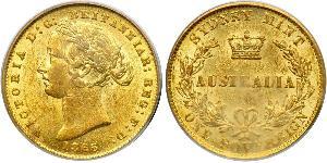 1 Sovereign 澳大利亚 金 维多利亚 (英国君主)