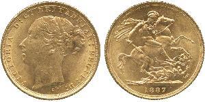 1 Sovereign 澳大利亚 金 维多利亚 (英国君主)