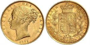 1 Sovereign 澳大利亚 金 维多利亚 (英国君主)