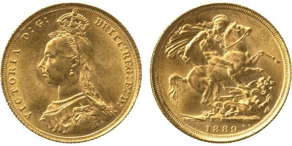 1 Sovereign 澳大利亚 金 维多利亚 (英国君主)