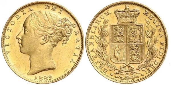 1 Sovereign 澳大利亚 金 维多利亚 (英国君主)
