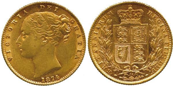 1 Sovereign 澳大利亚 金 维多利亚 (英国君主)