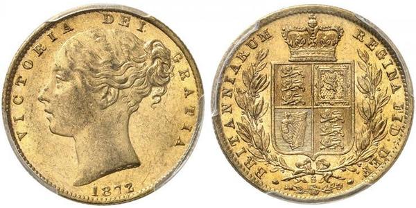 1 Sovereign 澳大利亚 金 维多利亚 (英国君主)