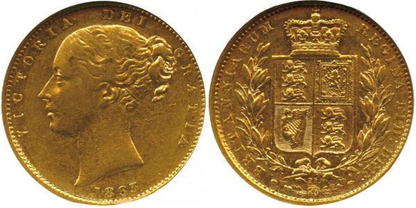 1 Sovereign 澳大利亚 金 维多利亚 (英国君主)