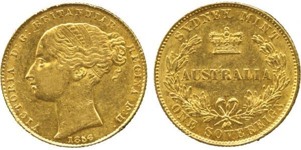 1 Sovereign 澳大利亚 金 维多利亚 (英国君主)