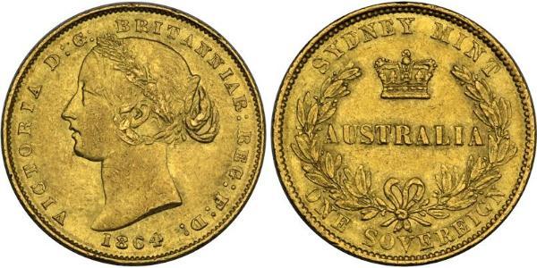 1 Sovereign 澳大利亚 金 维多利亚 (英国君主)