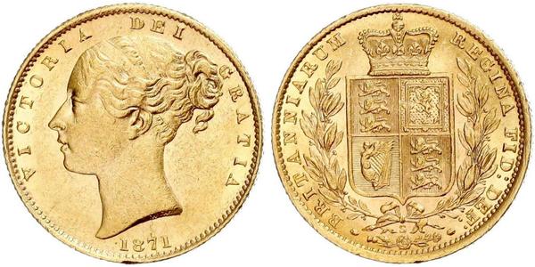 1 Sovereign 澳大利亚 金 维多利亚 (英国君主)