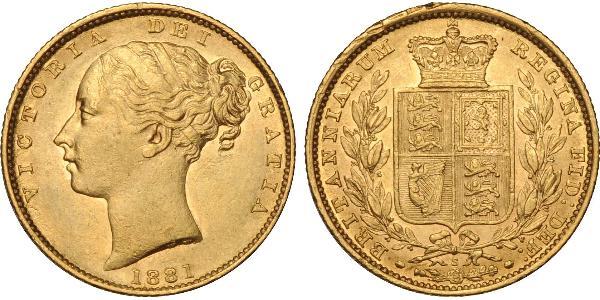 1 Sovereign 澳大利亚 金 维多利亚 (英国君主)