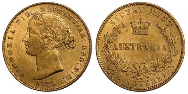 1 Sovereign 澳大利亚 金 维多利亚 (英国君主)