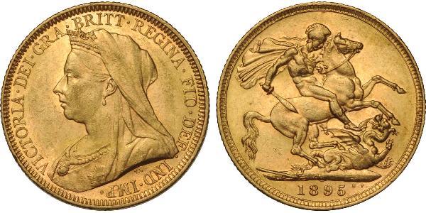 1 Sovereign 澳大利亚 金 维多利亚 (英国君主)
