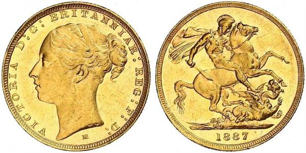 1 Sovereign 澳大利亚 金 维多利亚 (英国君主)