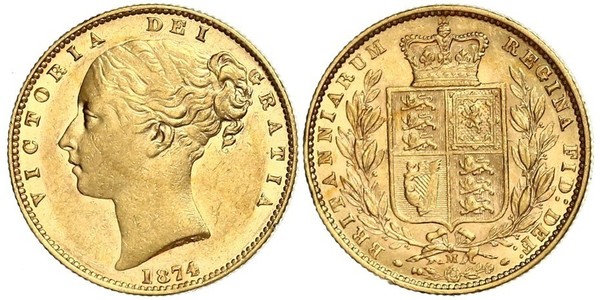 1 Sovereign 澳大利亚 金 维多利亚 (英国君主)