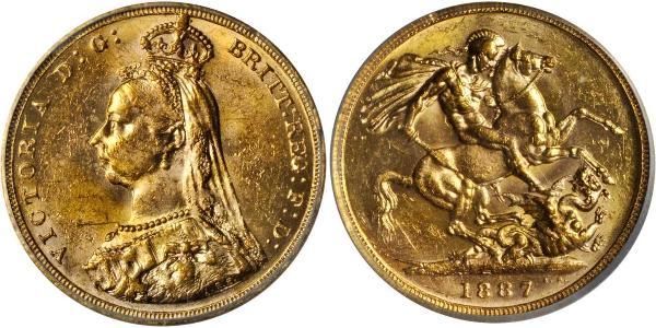 1 Sovereign 澳大利亚 金 维多利亚 (英国君主)