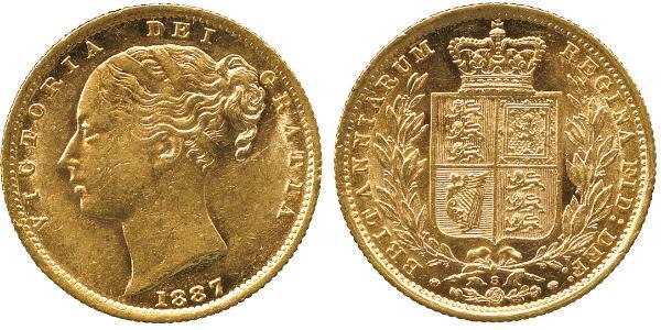 1 Sovereign 澳大利亚 金 维多利亚 (英国君主)