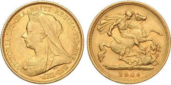 1 Sovereign 澳大利亚 金 维多利亚 (英国君主)