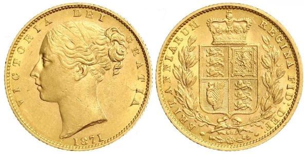 1 Sovereign 澳大利亚 金 维多利亚 (英国君主)