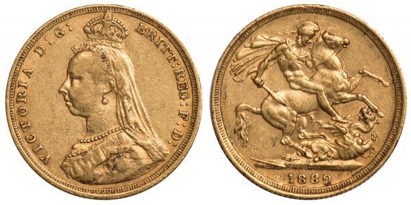 1 Sovereign 澳大利亚 金 维多利亚 (英国君主)