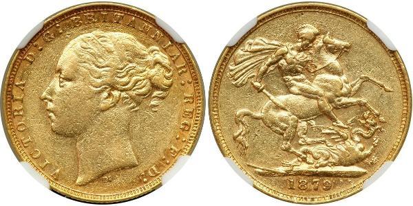 1 Sovereign 澳大利亚 金 维多利亚 (英国君主)