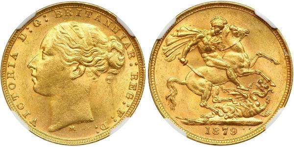 1 Sovereign 澳大利亚 金 维多利亚 (英国君主)