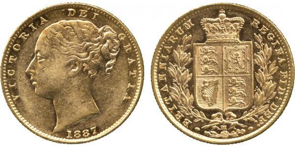 1 Sovereign 澳大利亚 金 维多利亚 (英国君主)