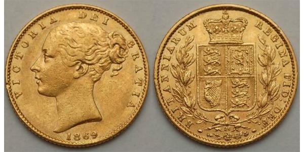 1 Sovereign 澳大利亚 金 维多利亚 (英国君主)