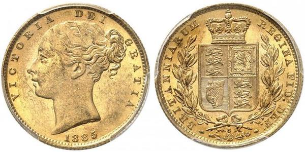 1 Sovereign 澳大利亚 金 维多利亚 (英国君主)