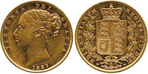 1 Sovereign 澳大利亚 金 维多利亚 (英国君主)