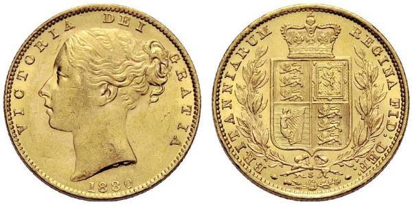 1 Sovereign 澳大利亚 金 维多利亚 (英国君主)