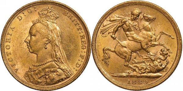 1 Sovereign 澳大利亚 金 维多利亚 (英国君主)