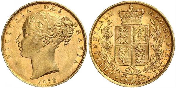 1 Sovereign 澳大利亚 金 维多利亚 (英国君主)